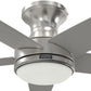 55102_14 dreska indoor low profile 44 inch with led light and remote brushed nickel productdetail1