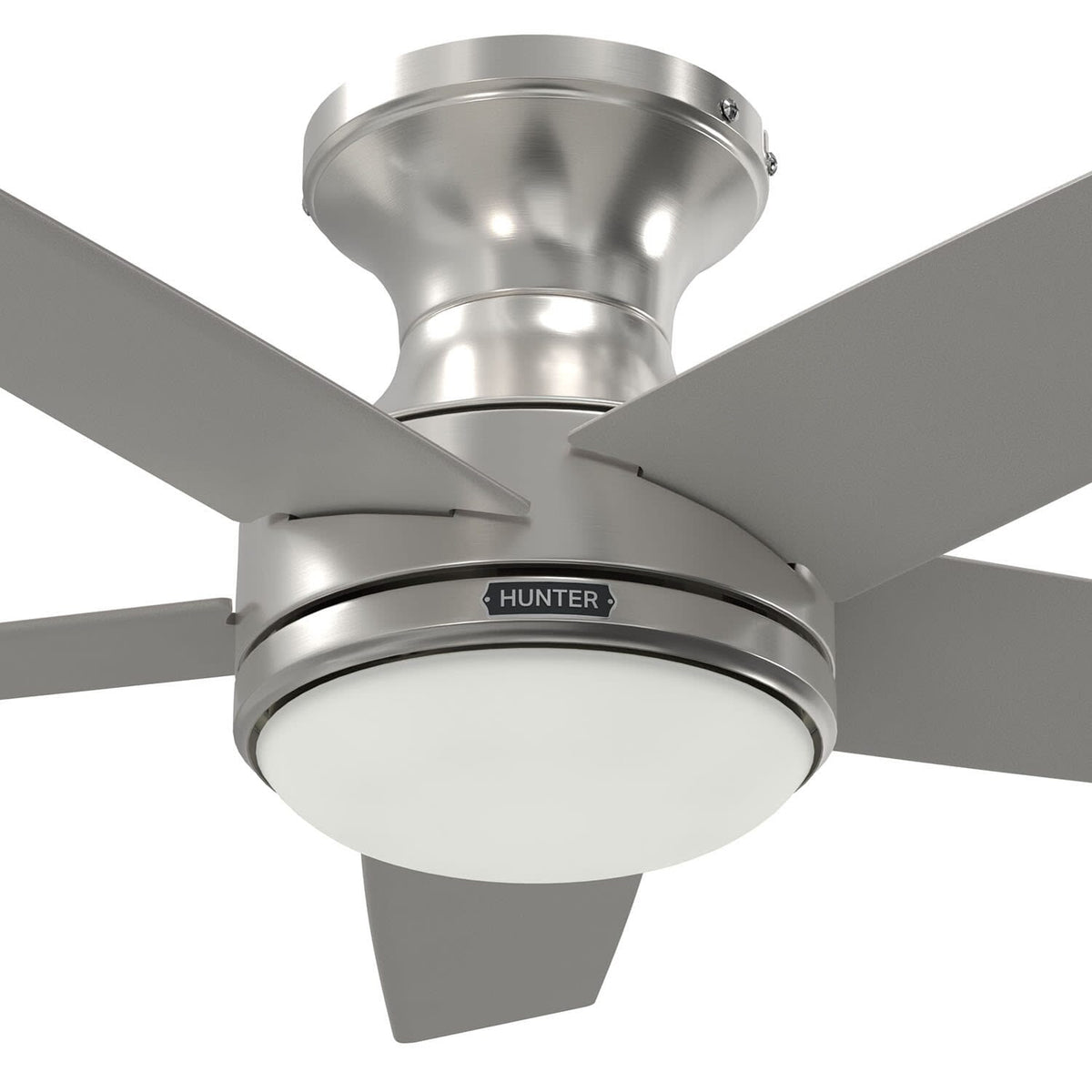 55102_17 dreska indoor low profile 44 inch with led light and remote brushed nickel fanbody