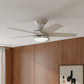 55102_6 dreska indoor low profile 44 inch with led light and remote brushed nickel lifestyleimages1c