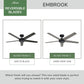 55150_28 embrook indoor 52 inch with remote matte black reversiblebladegraphic