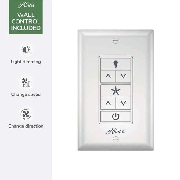 55842_11 airvault outdoor smart fan 84 inch with led and wall control fresh white remoteincludedgraphic
