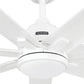 55842_17 airvault outdoor smart fan 84 inch with led and wall control fresh white fanbody
