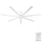 55842_1 airvault outdoor smart fan 84 inch with led and wall control fresh white main