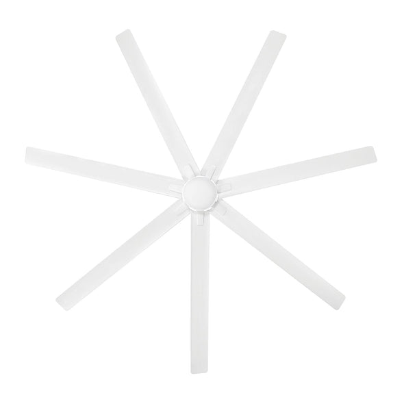 55842_2 airvault outdoor smart fan 84 inch with led and wall control fresh white alternateangle1