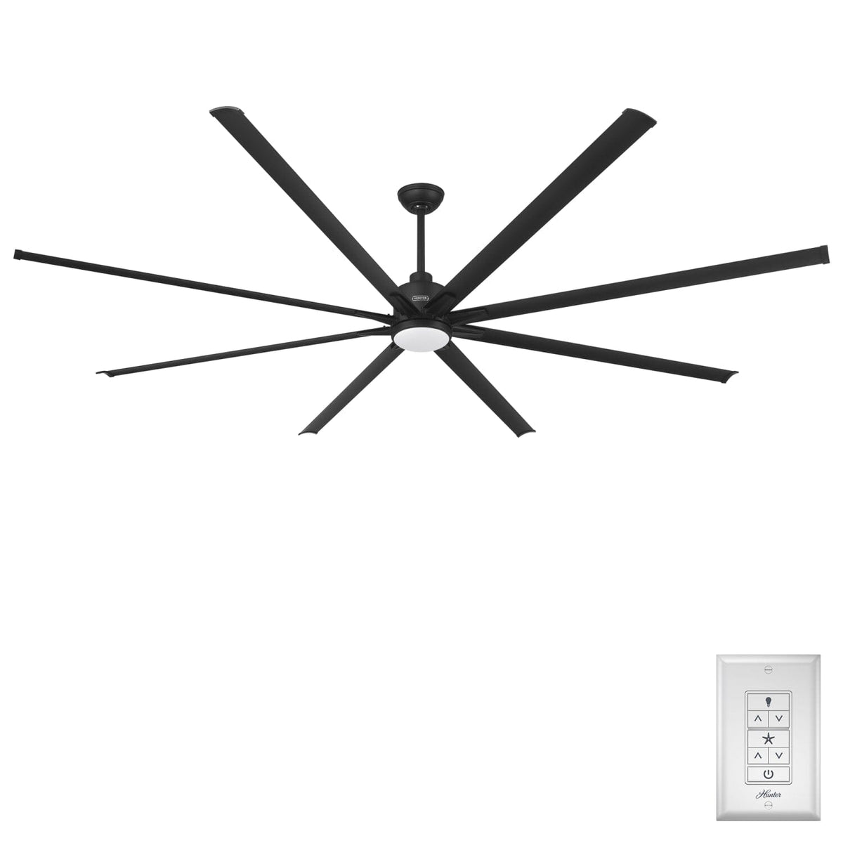 55960_1 airexpanse outdoor smart fan 96 inch with led and wall control matte black main