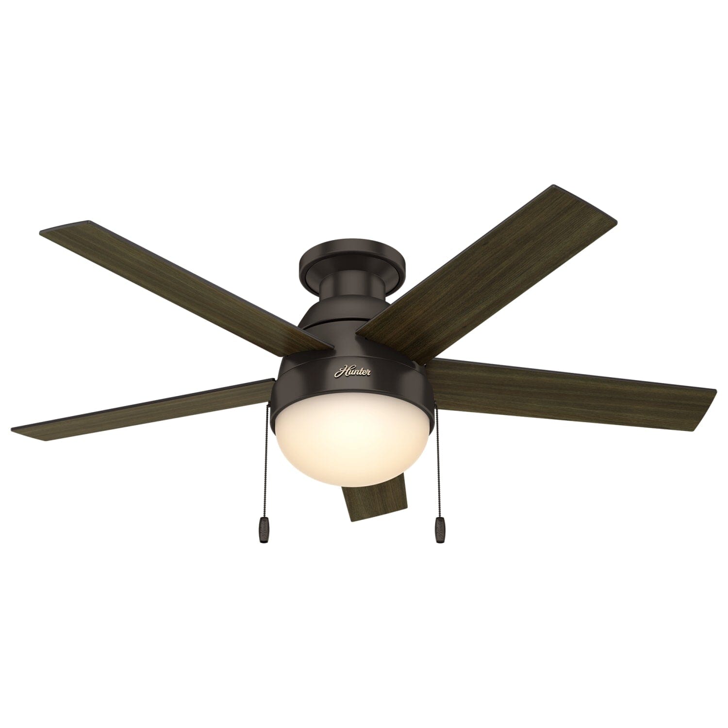 Hunter Anslee Low Profile with LED Light 46 inch – Hunter Fan