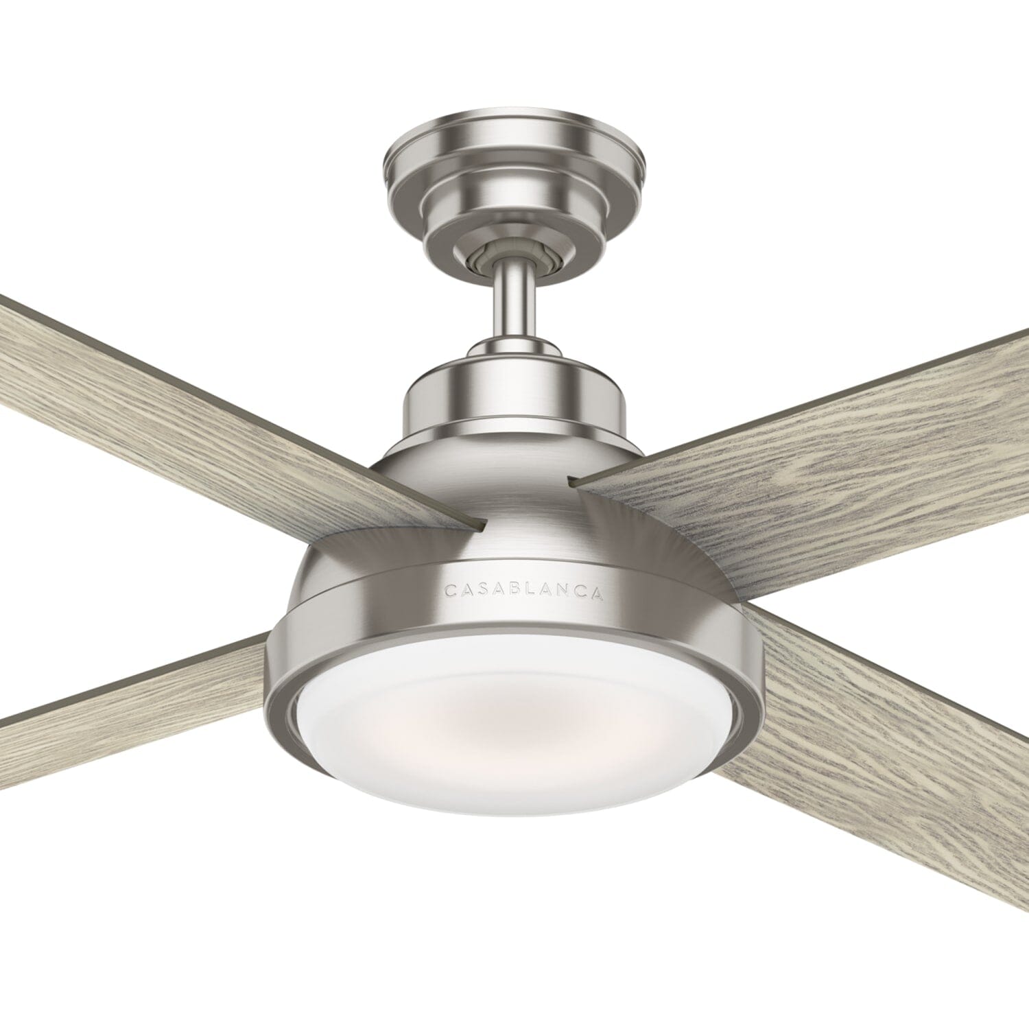 Casablanca Levitt with LED Light 54 inch and Wall Control – Hunter Fan