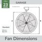 97319_13_dualmount_garage_fan_heavy_duty_with_led_light_6_speed_high_velocity-matte_black-dimensiongraphic