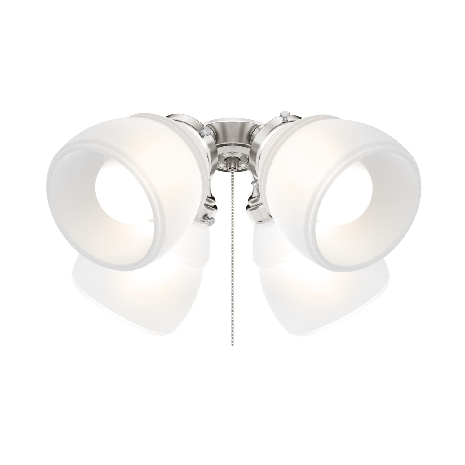 メル58163　4点セット Hunter Brushed Nickel Four-Light Kit - 99368 – Hunter Fan