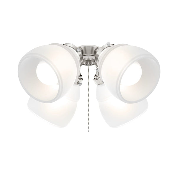 Hunter Brushed Nickel Four-Light Kit - 99368 – Hunter Fan