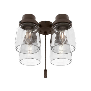 99385_1 original 4 light accessory fitter and glass chestnut brown chestnut brown main