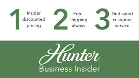 Hunter Business Insider. Insider discounted pricing, Free shipping always, Dedicated customer service.