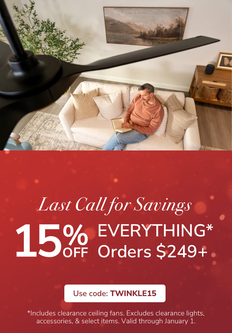 Last Call for Savings. 15% Off Orders $249+ with code: TWINKLE15 through January 1st.