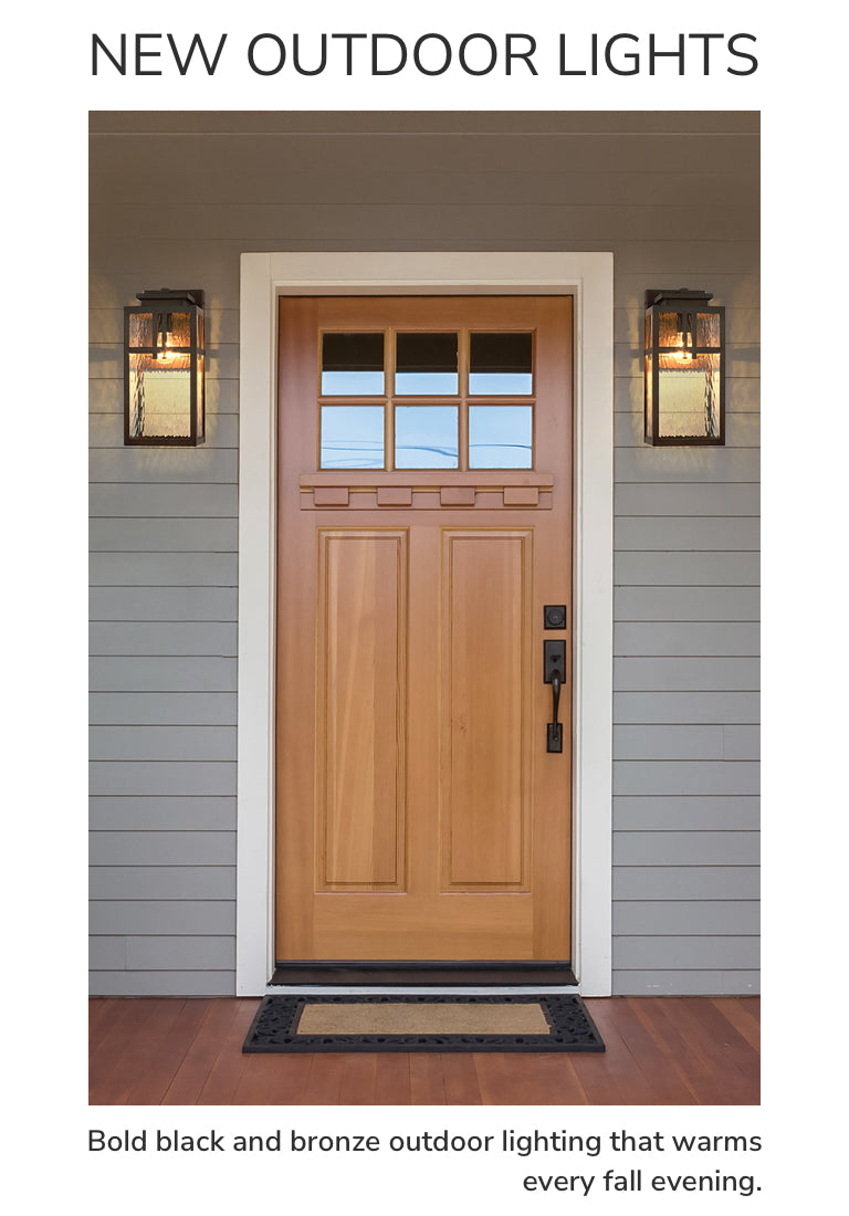 New Outdoor Lights. Shop Now.