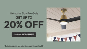 Save up to 20% with code: HONORFIRST through May 20th.