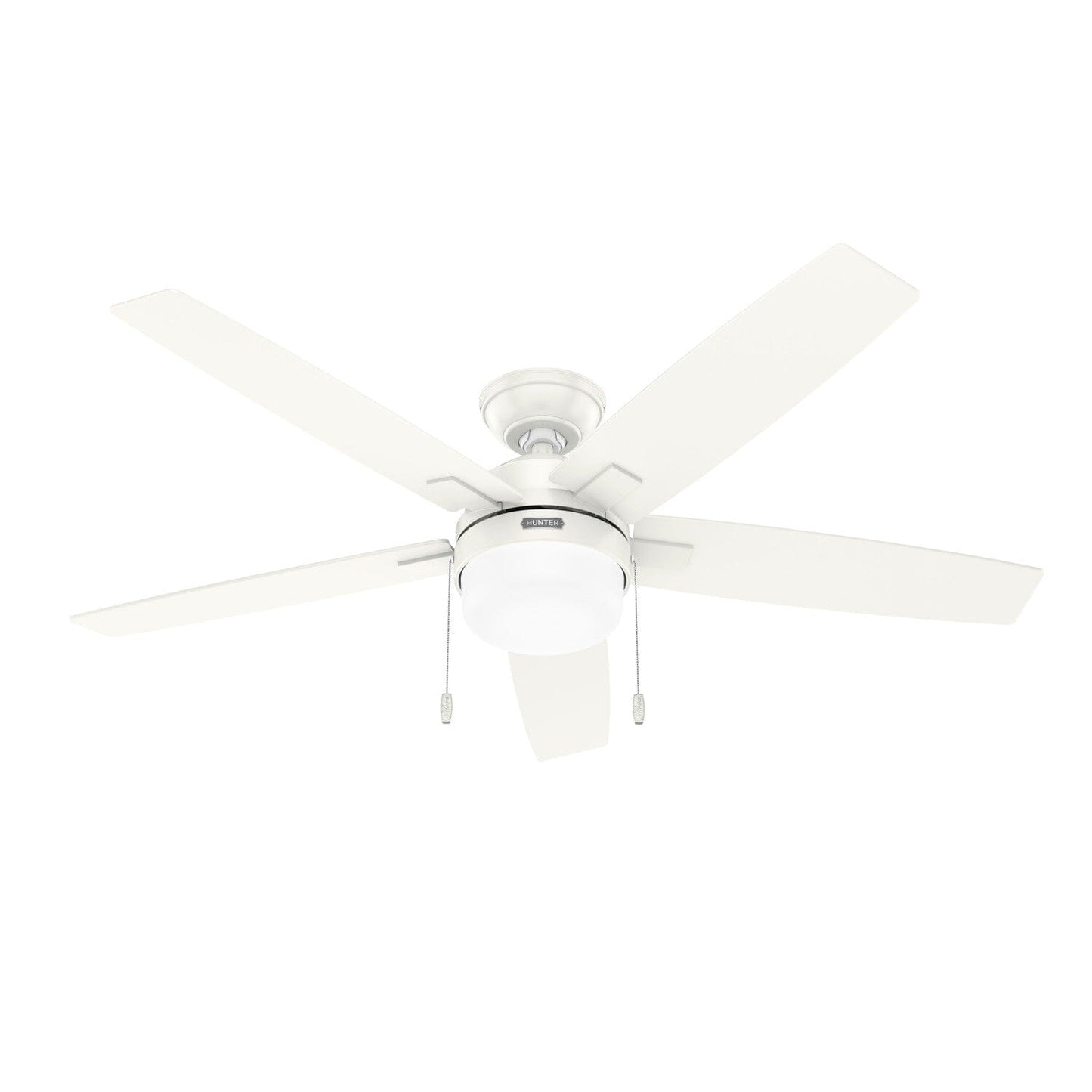 Anisten ENERGY STAR with LED Light 52 inch Ceiling Fans Hunter Fresh White - Fresh White 