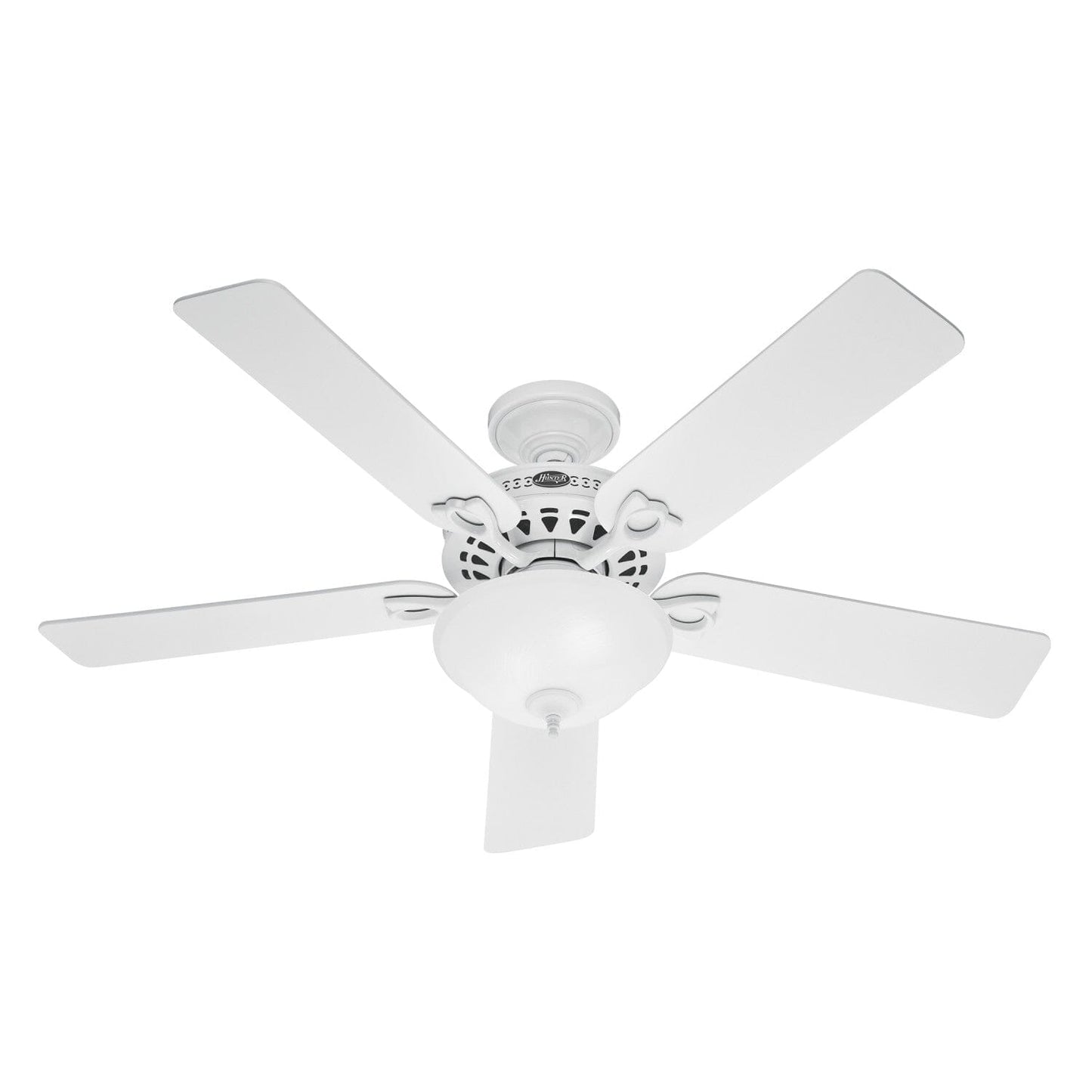 Astoria with Light 52 inch Ceiling Fans Hunter White - White 