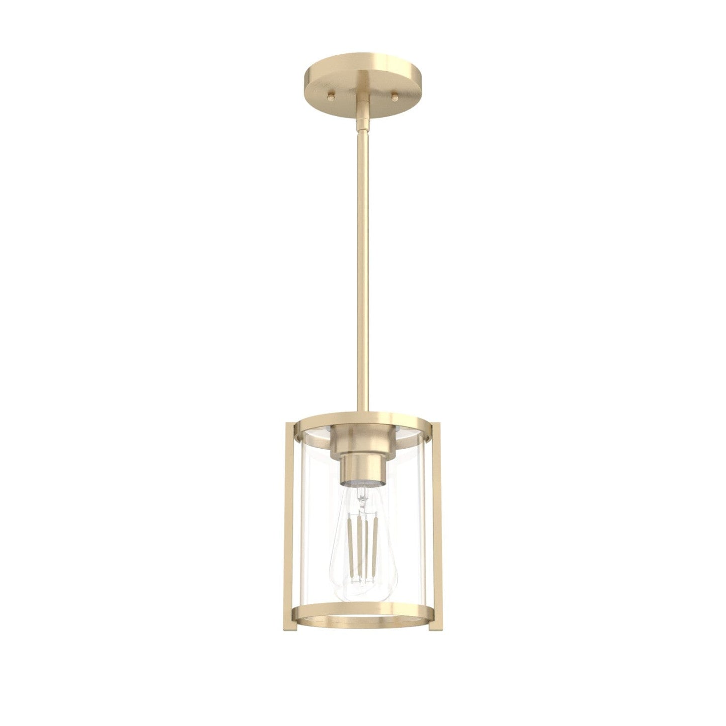 Astwood 1 Light Mini Pendant Lighting Hunter Alturas Gold - Clear 