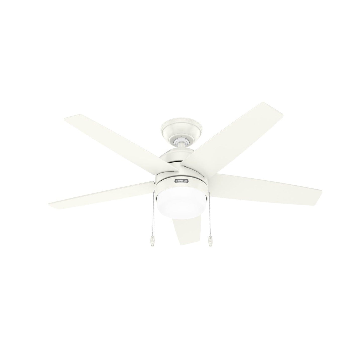 Bardot LED Light 44 inch Ceiling Fans Hunter Fresh White - Fresh White 