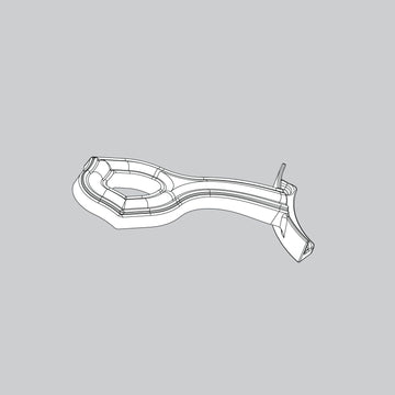 Blade Iron Set-Basque Black - K015605432 Service Parts Hunter 