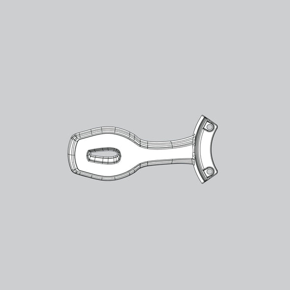 Blade Iron Set-Brushed Nickel - K255105214 Service Parts Hunter 