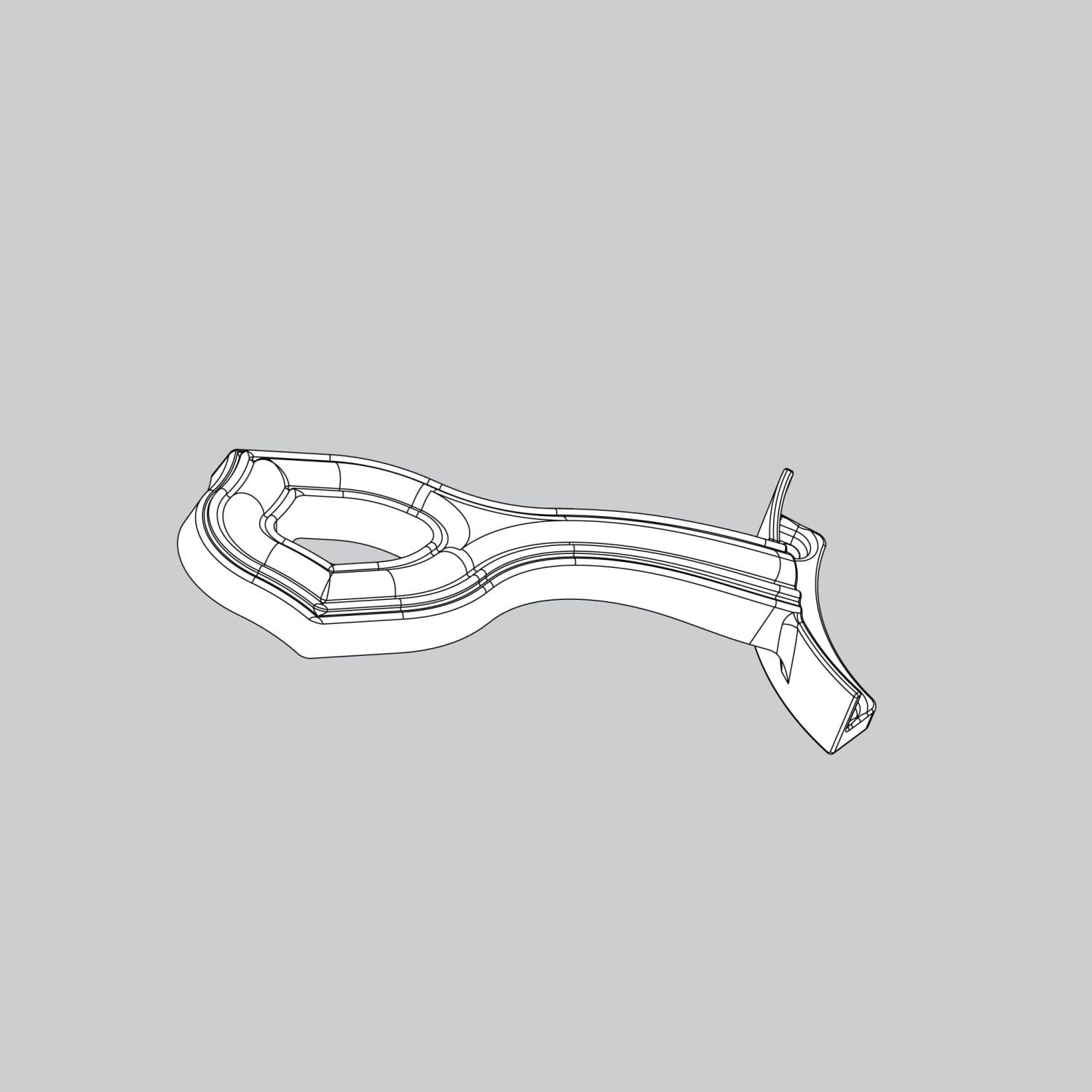 Blade Iron Set-Snow White - K370005203 Service Parts Hunter 