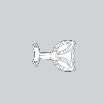 Blade Iron Set-White - 9280307132 Service Parts Hunter 