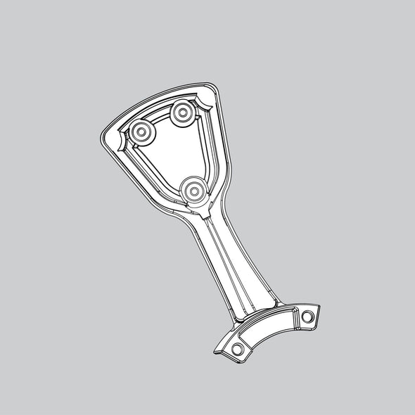 Blade Iron Set-White - K015705132 Service Parts Hunter 