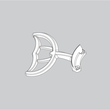 Blade Iron Set-White - K087905W12 Service Parts Hunter 