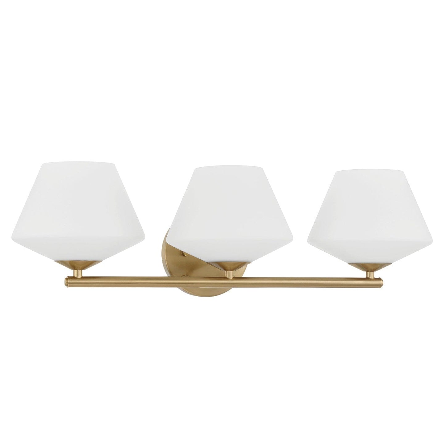 Celestial Valley 3 Light Medium 24 Inch Vanity Lighting Hunter Alturas Gold - Cased White 