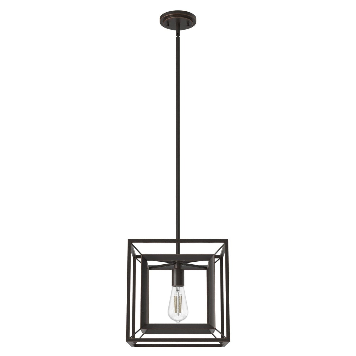 Doherty Pendant Convertible 1 Light 12 inch Lighting Hunter Onyx Bengal 