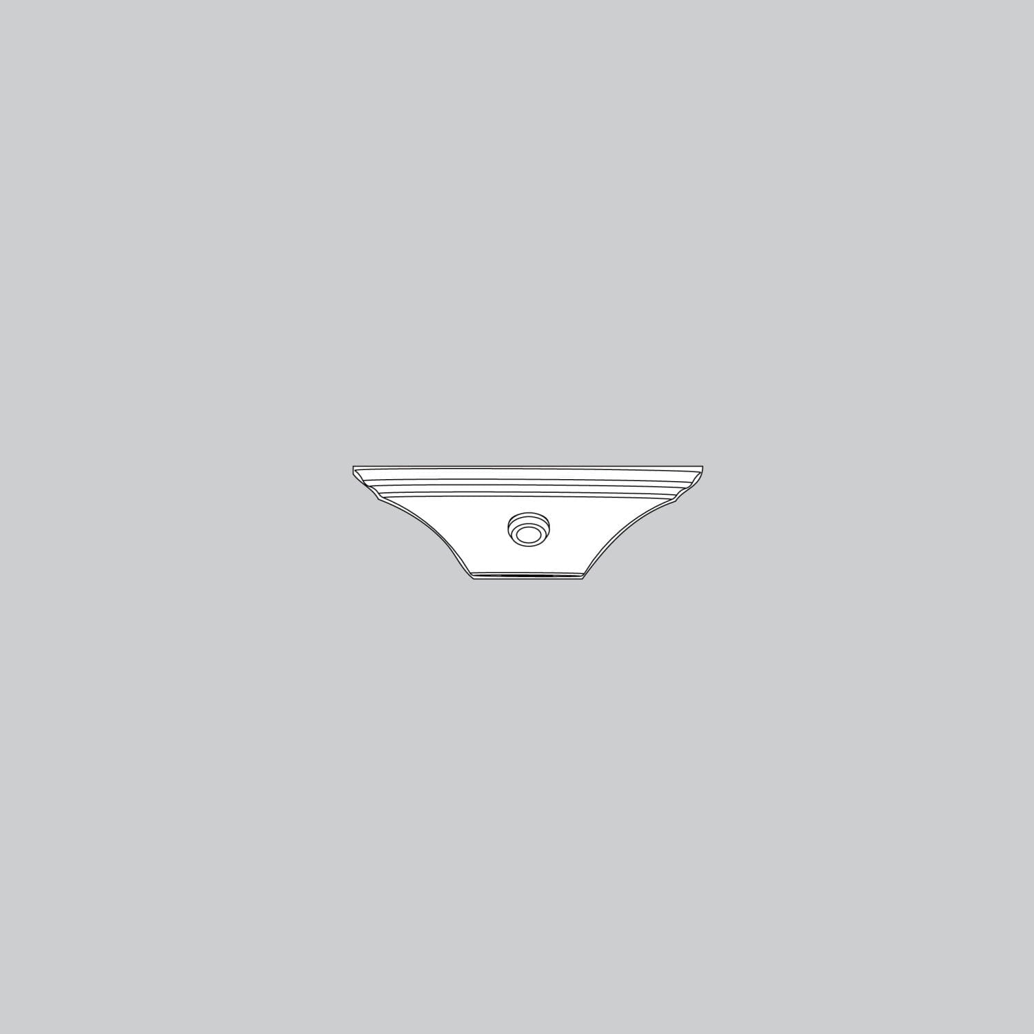 Finial Cap-Brushed Nickel - K055901214 Service Parts Hunter 