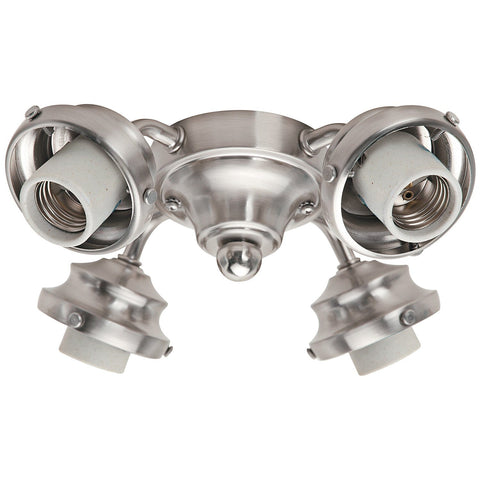 Four-Light Brushed Nickel Fitter - Thumbnail 2