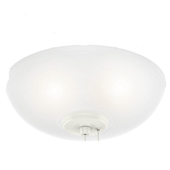 Glass Bowl-Painted Cased WHite - K712001045 Service Parts Hunter 