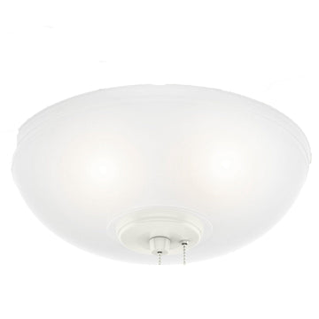 Glass Bowl-Painted Cased WHite - K712001045 Service Parts Hunter 