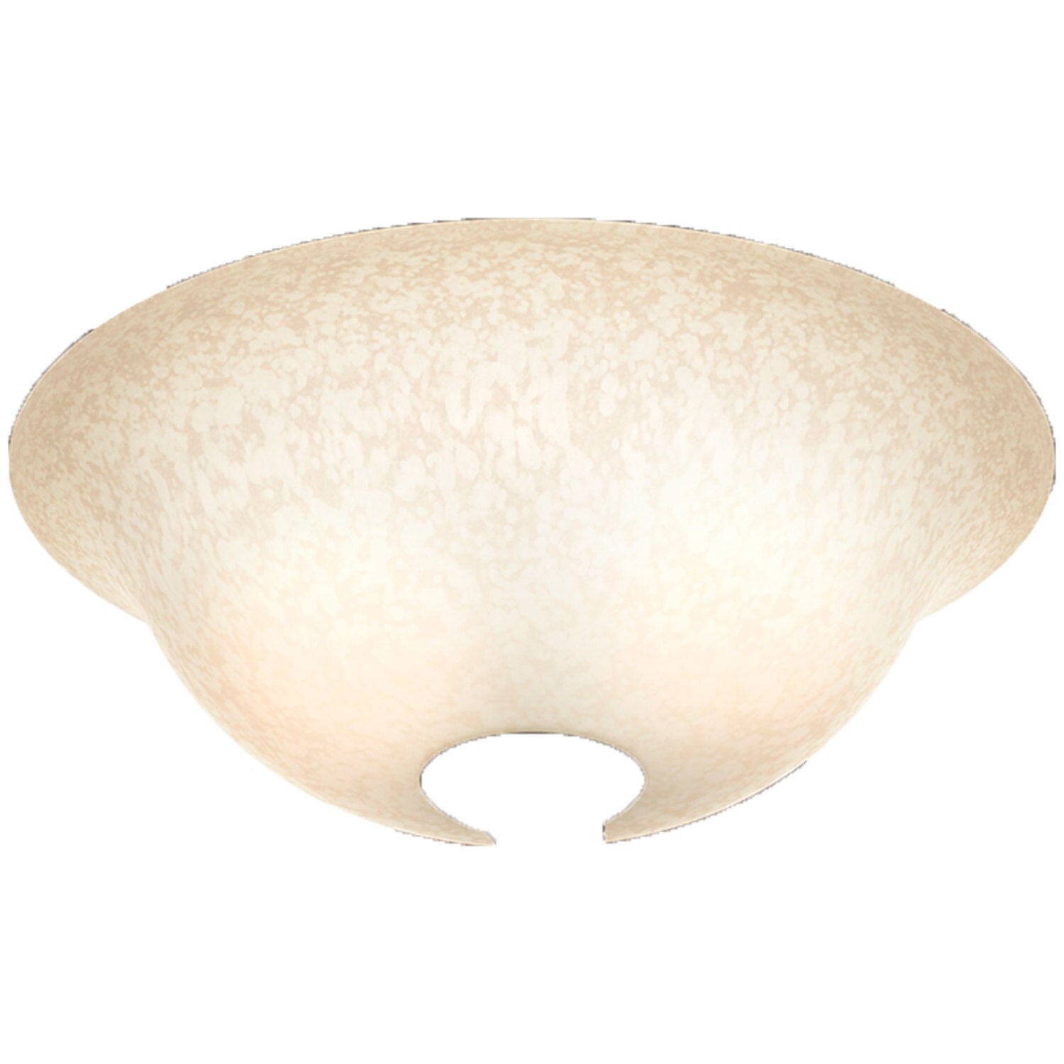 Glass Globe-Italian Amber Scavo - K069801003 Service Parts Hunter 