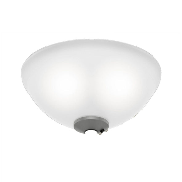 Glass Globe-Painted White Cased - K055601045 Service Parts Hunter 