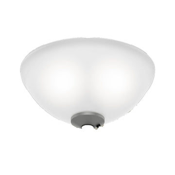 Glass Globe-Painted White Cased - K055601045 Service Parts Hunter 