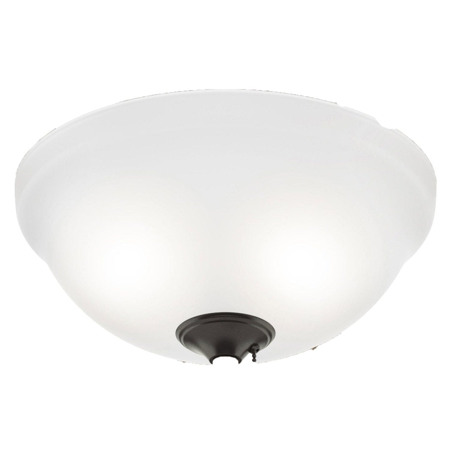 Glass Globe-Painted White Cased - K070201045 Service Parts Hunter 