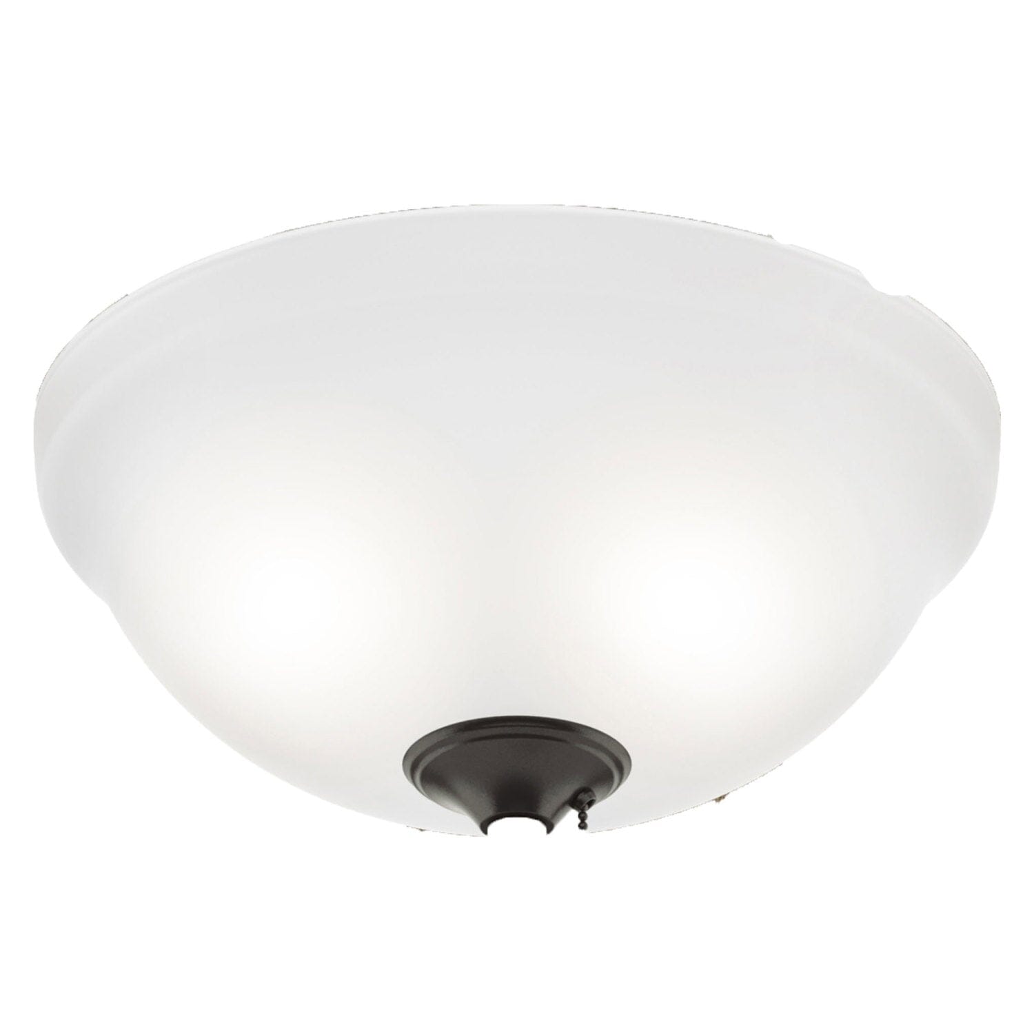Glass Globe-Painted White Cased - K070201045 Service Parts Hunter 