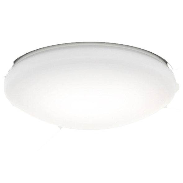 Glass Globe-Painted White Cased - K181001045 Service Parts Casablanca 