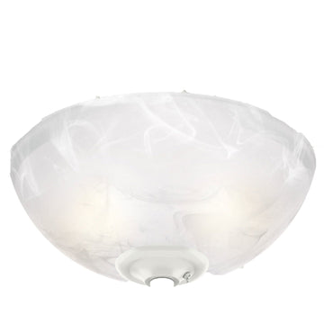 Glass Globe-Swirled Marble - K047501142 Service Parts Hunter 