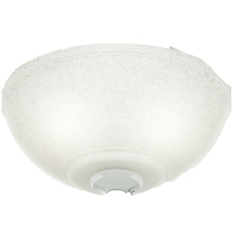 Glass Globe-White Snowflake Linen - K067201039