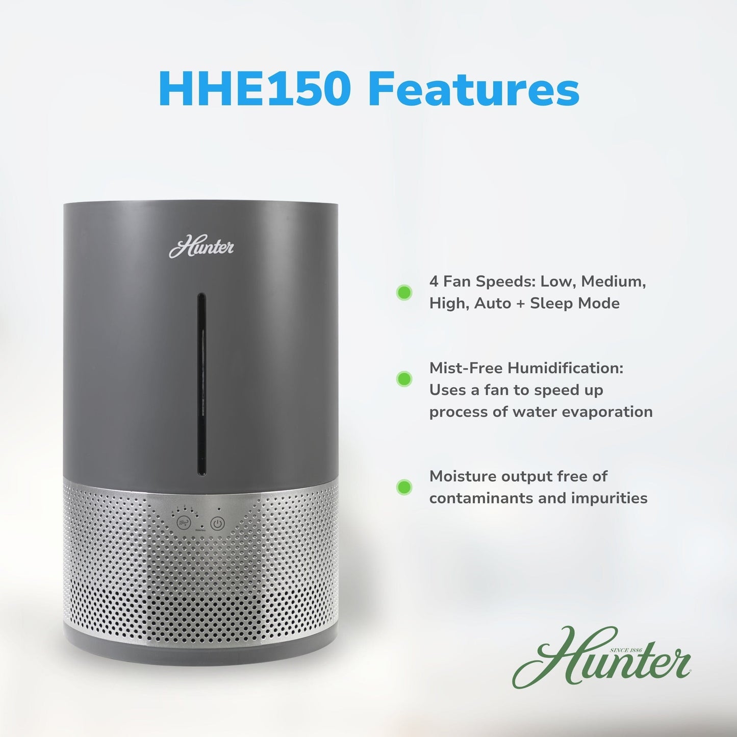 HHE150 Aspire Evaporative Humidifier Collective Hunter Pure Air 