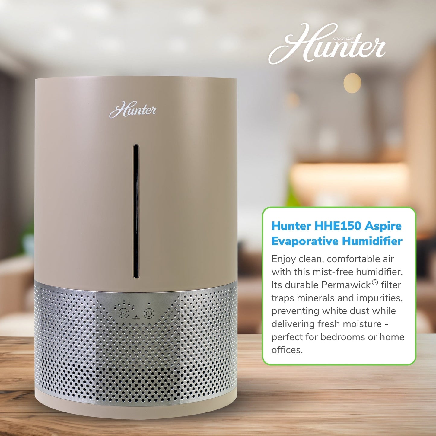 HHE150 Aspire Evaporative Humidifier Collective Hunter Pure Air 