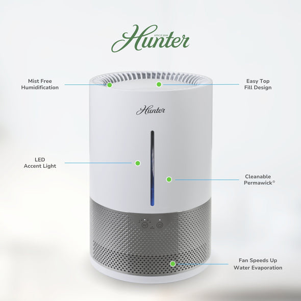 HHE150 Aspire Evaporative Humidifier Collective Hunter Pure Air 