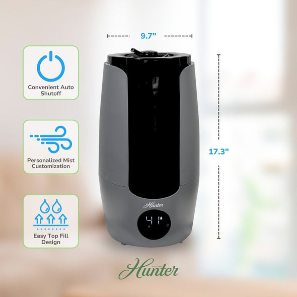 HHU400 Aspire Ultrasonic Cool Mist Humidifier Collective Hunter Pure Air 