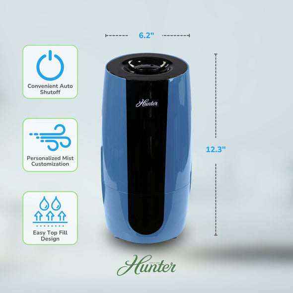 Aspire Cool Mist 0.7 Gal Ultrasonic Humidifier HHU475 Home & Garden > Household Appliances > Climate Control Appliances > Humidifiers Hunter Pure Air 