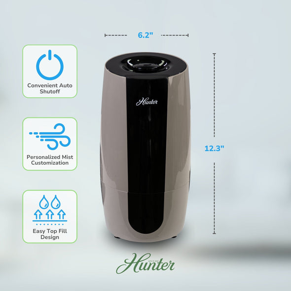 Aspire Cool Mist 0.7 Gal Ultrasonic Humidifier HHU475 Home & Garden > Household Appliances > Climate Control Appliances > Humidifiers Hunter Pure Air 