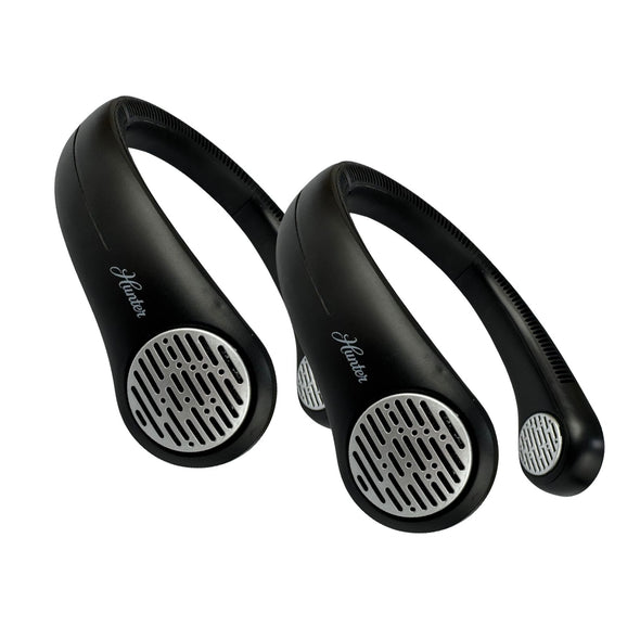 Hunter Wearable Neck Fan 2 Pack Service Parts Hunter Pure Air Black 